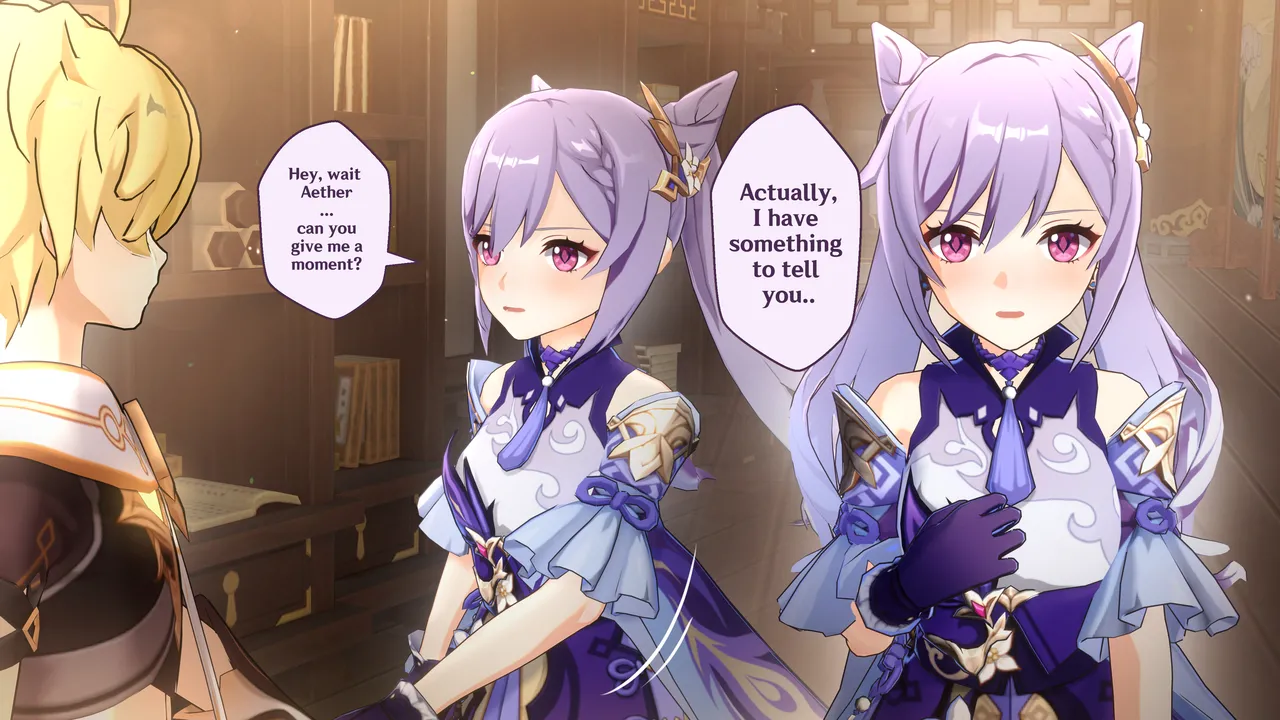 Keqing's Loving Date with dear Aether page 8 full