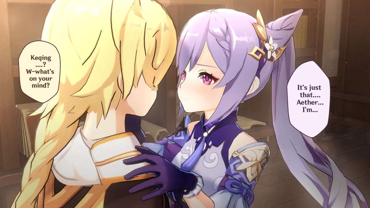 Keqing's Loving Date with dear Aether page 9 full