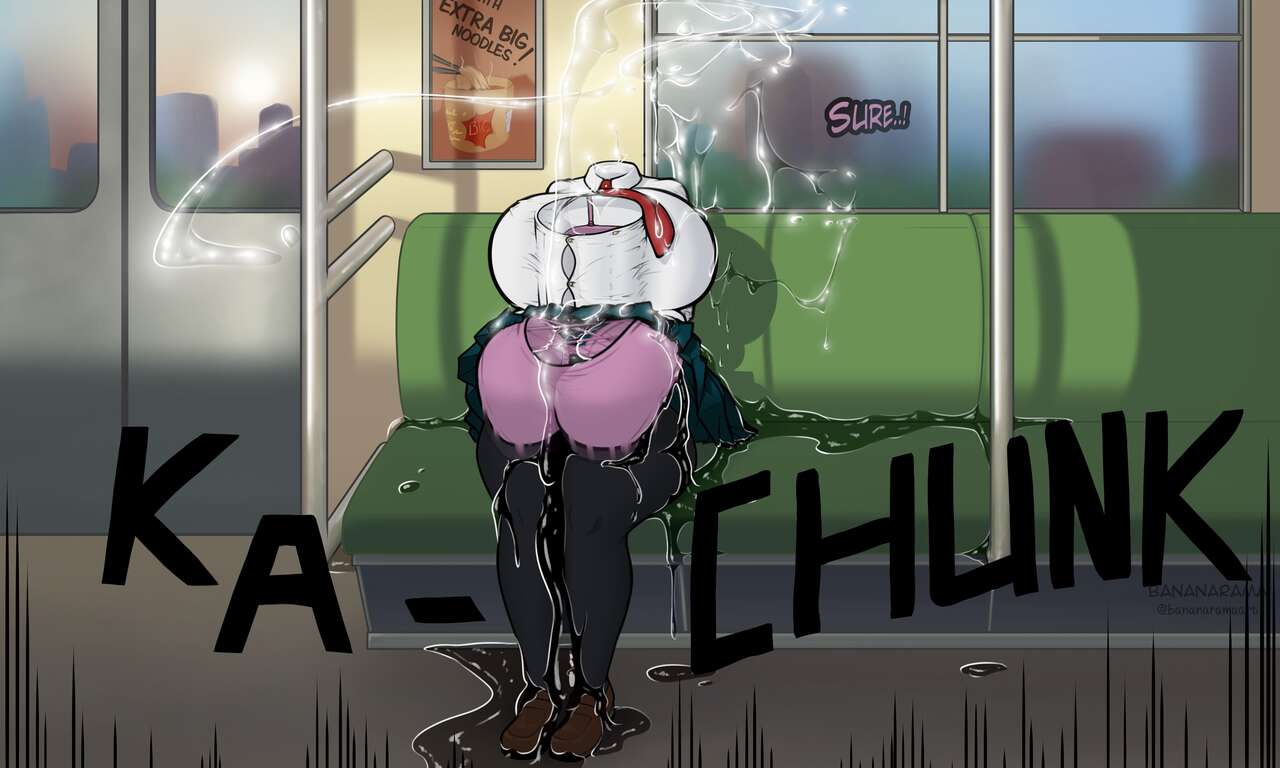 My Futa Academia: Toru On The Train page 6 full