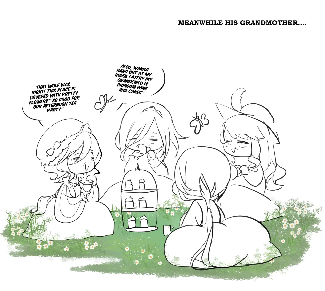 Little Red Riding Hood & Little Mermaid page 4 full