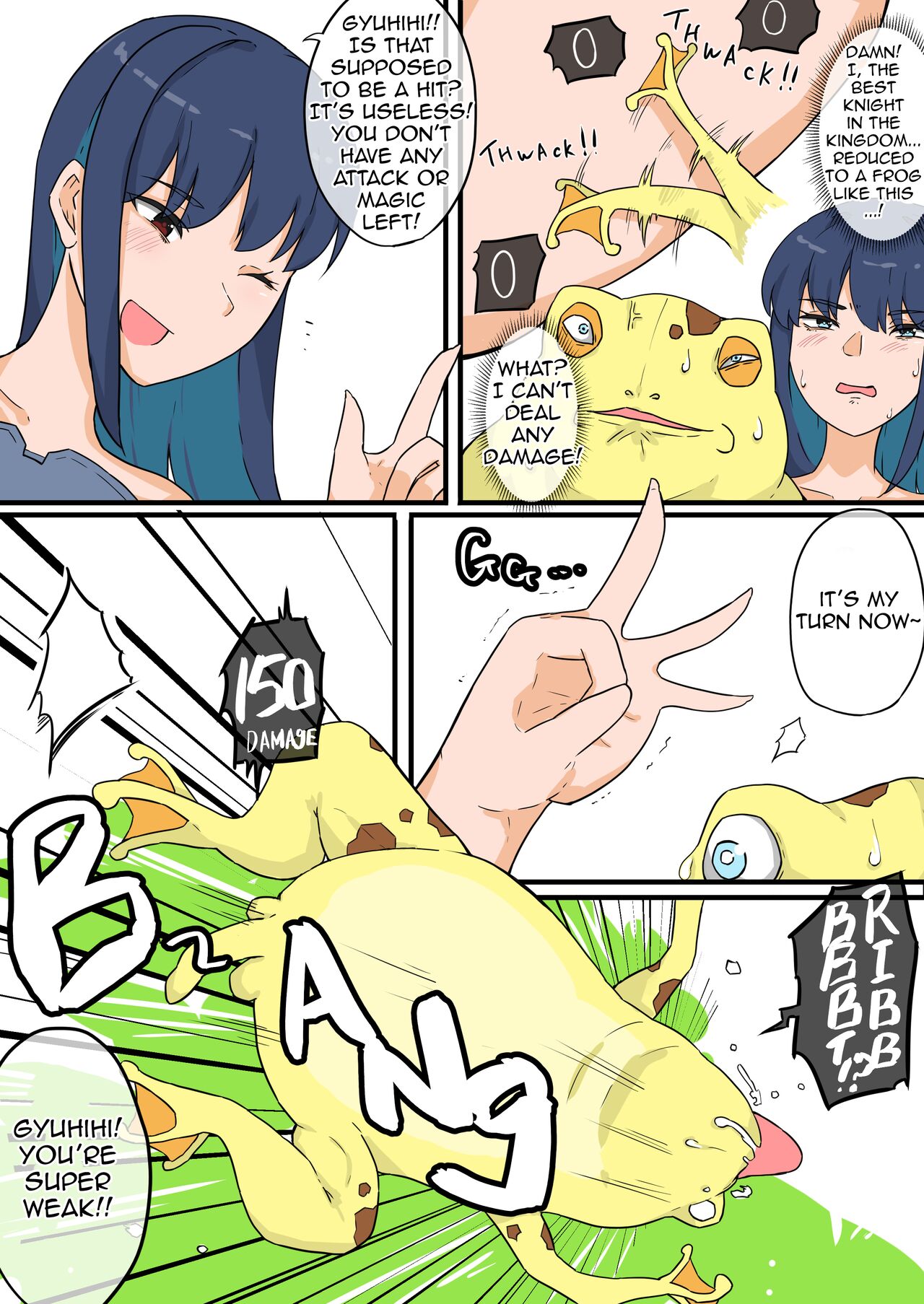 Female Knight and Frog Monster Swap RE page 4 full