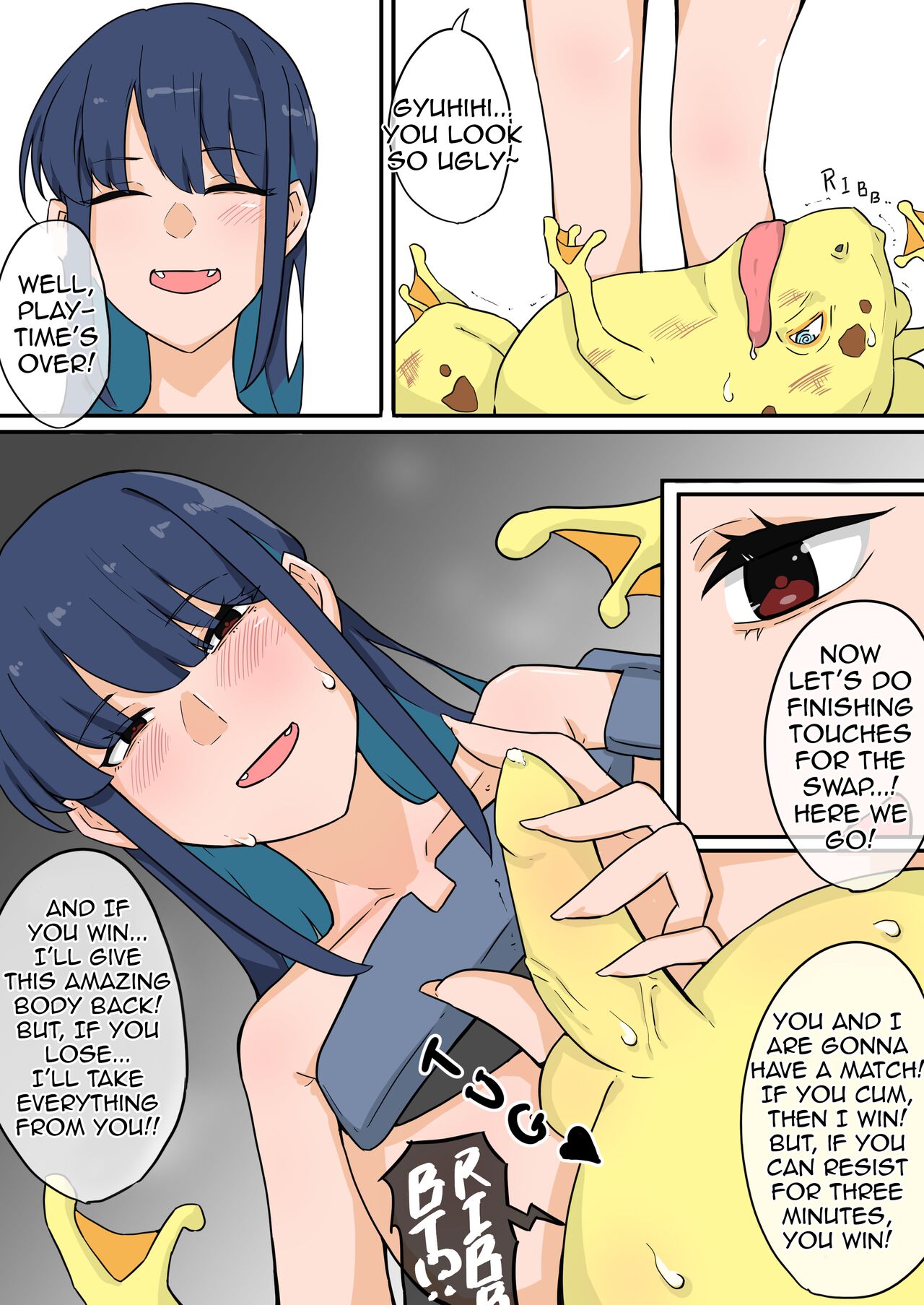 Female Knight and Frog Monster Swap RE page 5 full