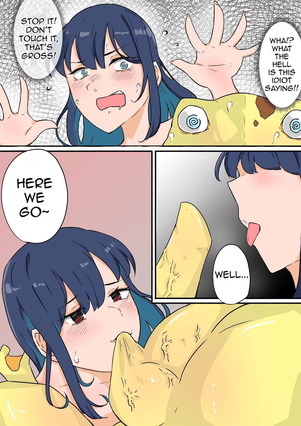 Female Knight and Frog Monster Swap RE page 6 full