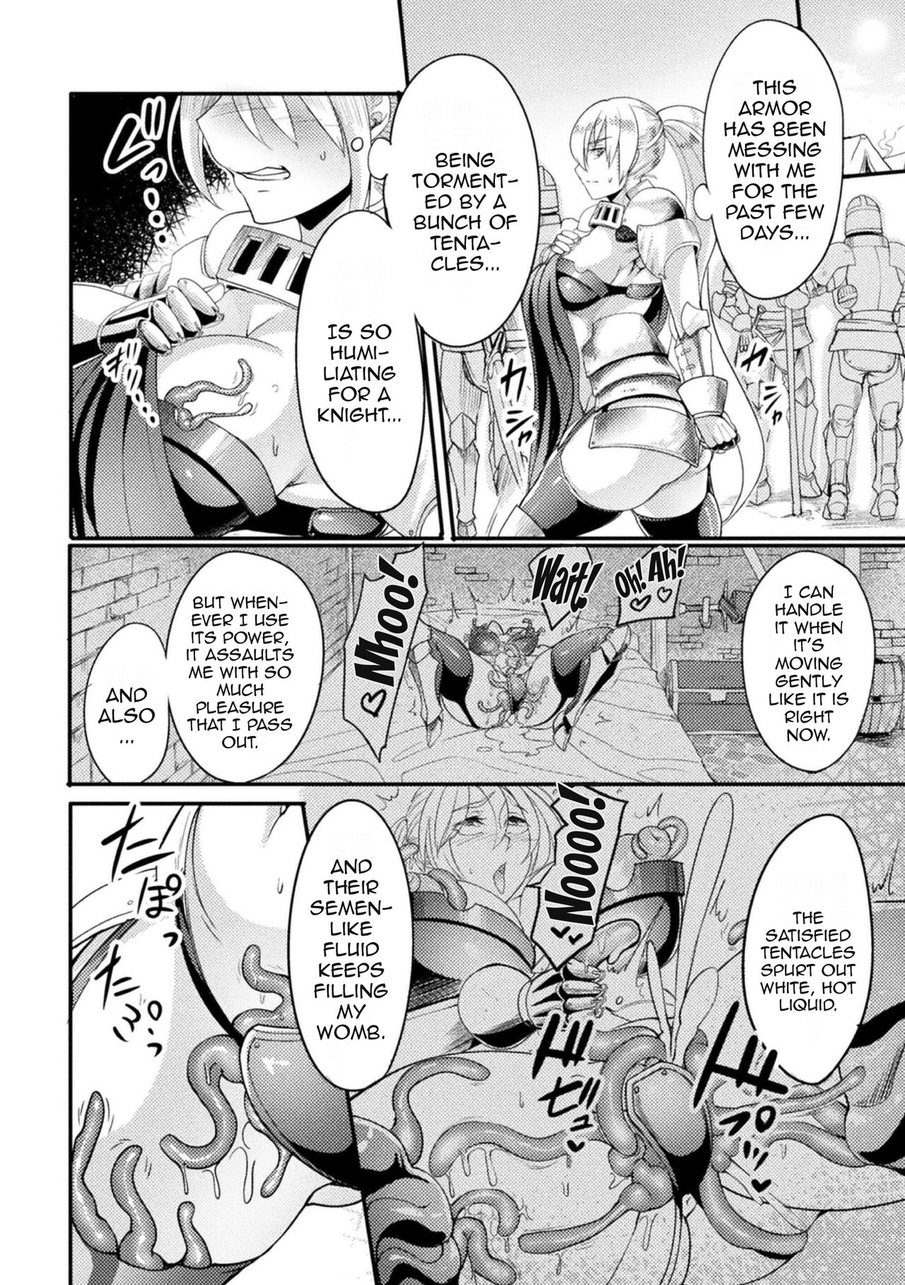 The Female Knight Definitely Wont Lose To Tentacles page 10 full