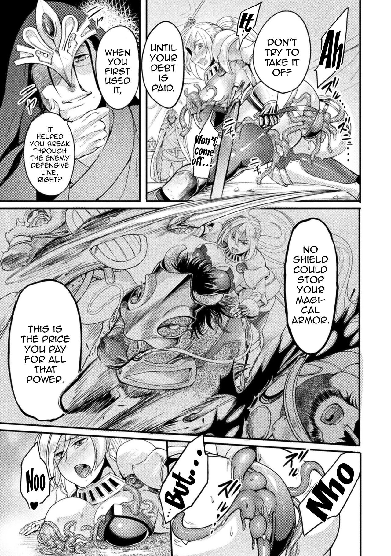 The Female Knight Definitely Wont Lose To Tentacles page 7 full