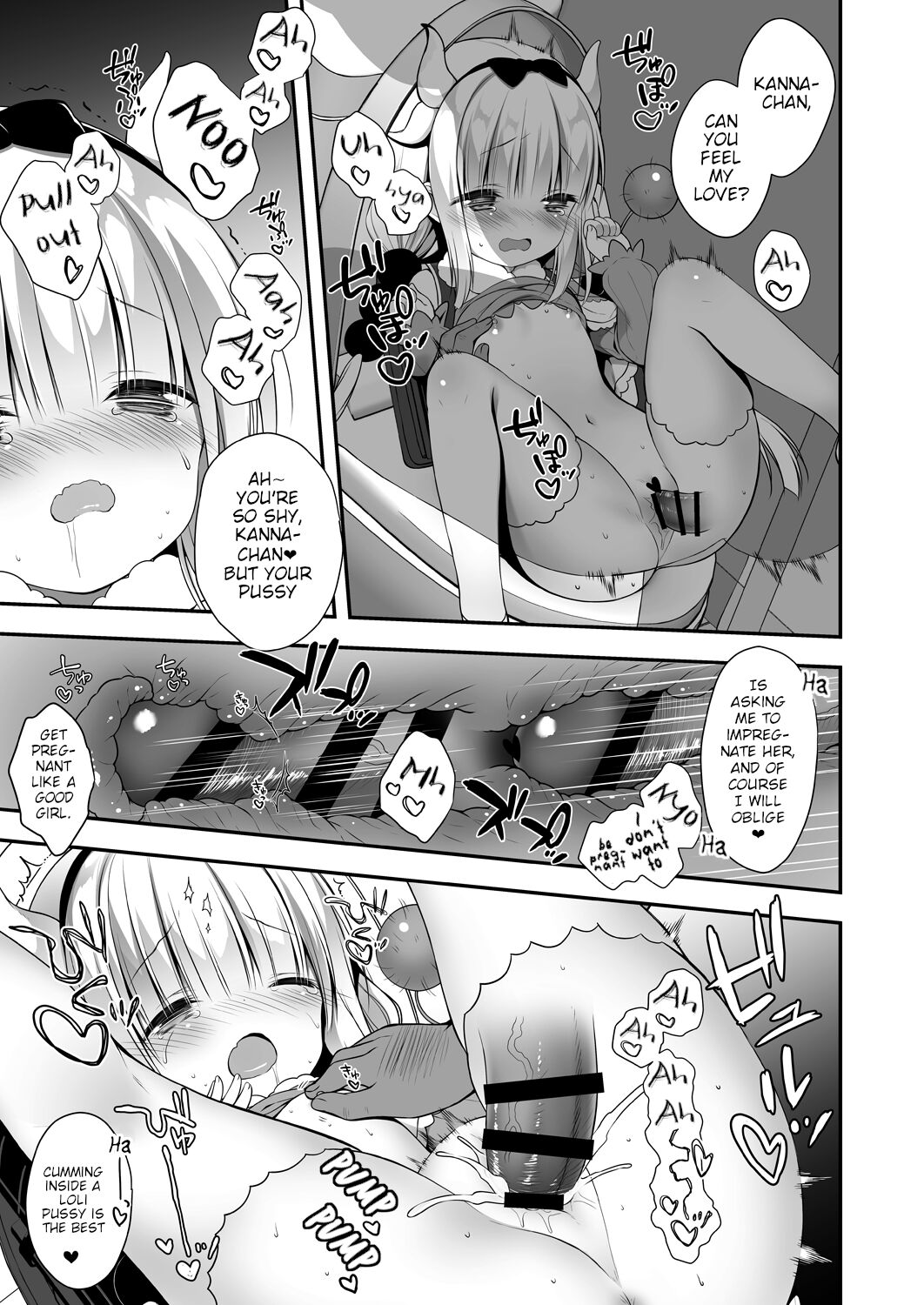 Kanna-chan in heat page 8 full