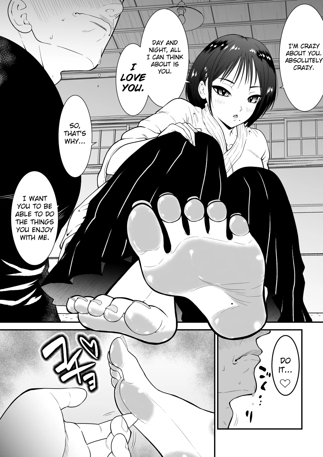 Starting Today: a Life of Developing My Girlfriend, Who Has Tough Feet From Kendo, Into a Girl With Ticklish Feet! page 4 full