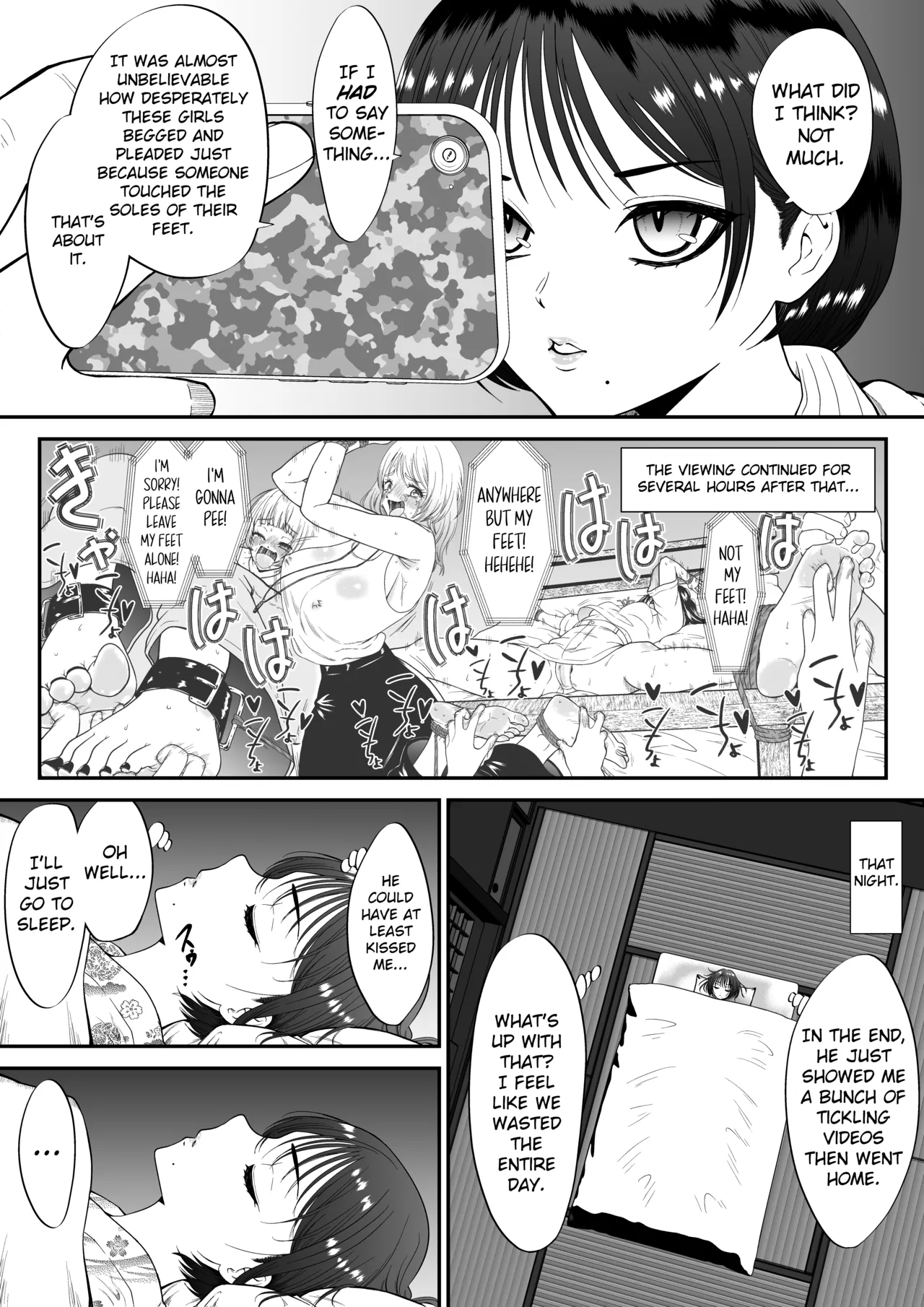 Starting Today: a Life of Developing My Girlfriend, Who Has Tough Feet From Kendo, Into a Girl With Ticklish Feet! page 8 full