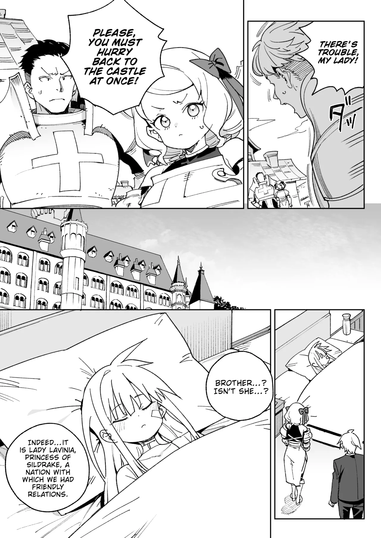 Chinpo no Tame ni... | I'd Kill Every Last Person in this Country for a Taste of Master's Cock! page 6 full