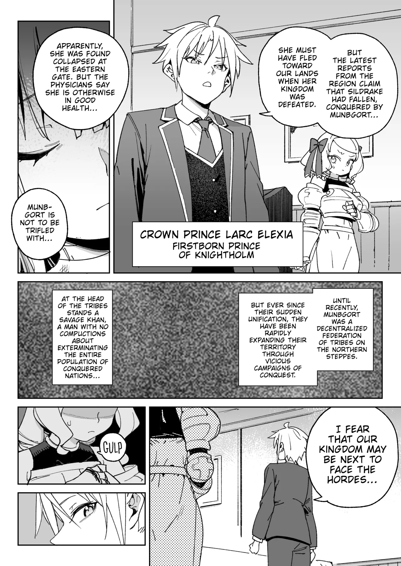 Chinpo no Tame ni... | I'd Kill Every Last Person in this Country for a Taste of Master's Cock! page 7 full