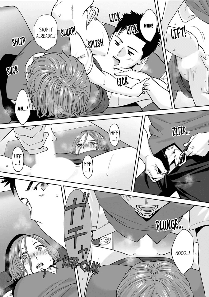 "Otto no Buka ni Ikasarechau..." Aragaezu Kanjite Shimau Furinzuma 15 | "I'm cumming from my husband's subordinate…" The cheating wife who can't resist feeling it 15 page 4 full