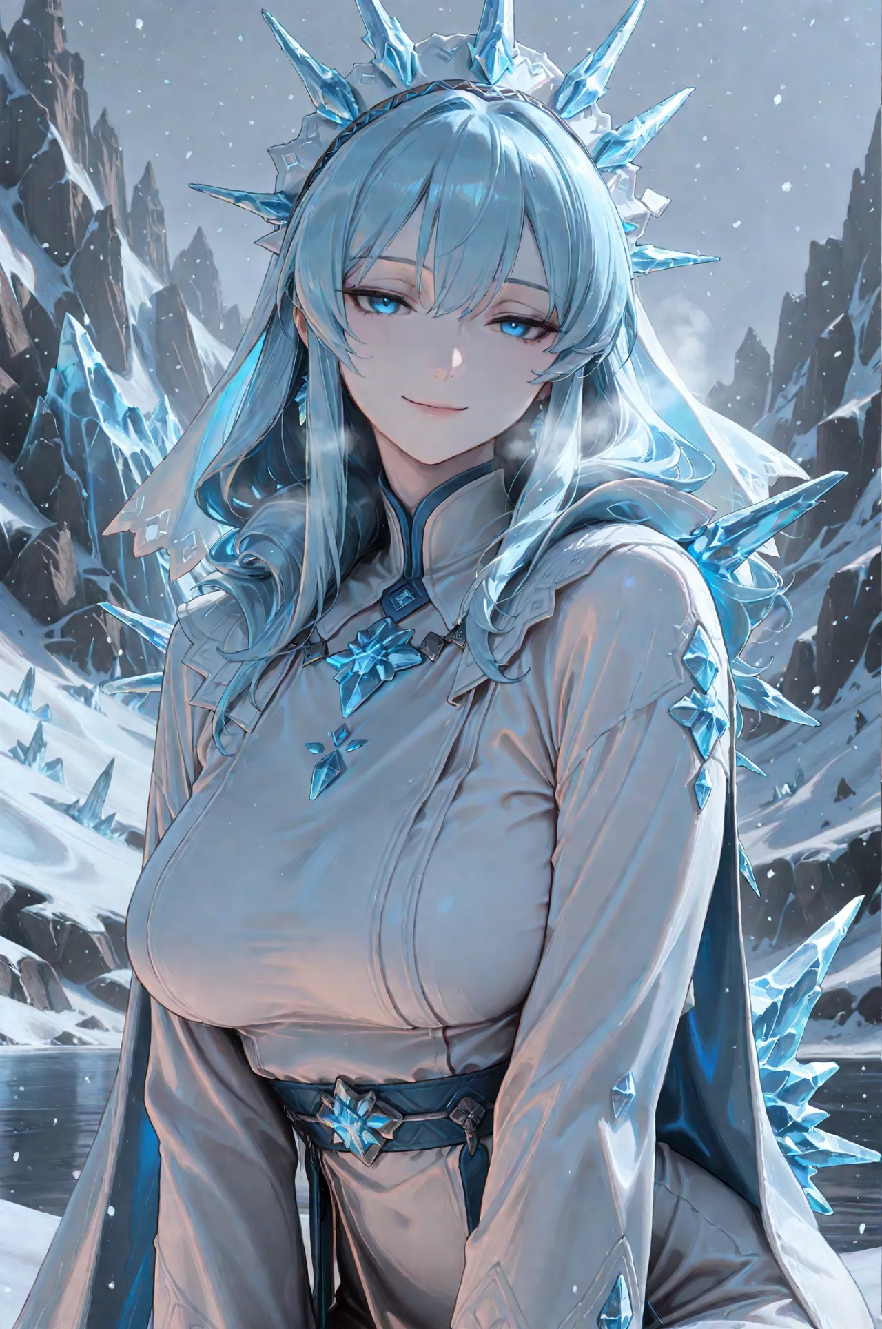 【AI generated】Warhammer—FrostWyrm,Return the favor of the frostwyrm page 3 full