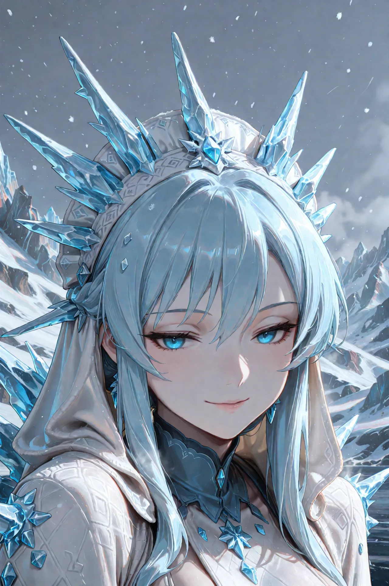 【AI generated】Warhammer—FrostWyrm,Return the favor of the frostwyrm page 4 full