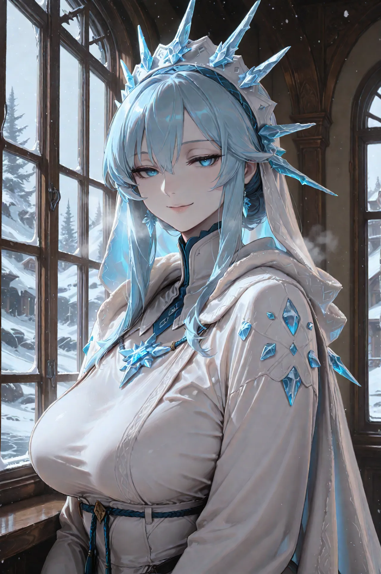 【AI generated】Warhammer—FrostWyrm,Return the favor of the frostwyrm page 5 full