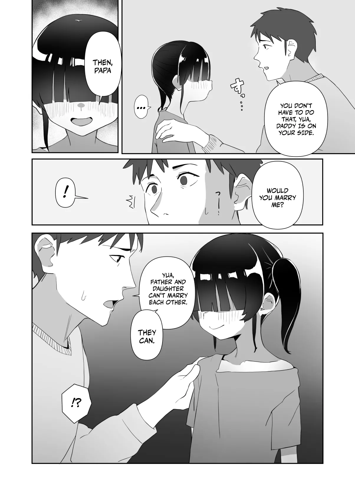 Nekura Musume no Gyaku NTR no Yarikata ~Chi no Tsunagatteinakatta Musume to Asa made Haitoku Uwaki Ec |  A Gloomy Girl's Way To Commit Reverse-NTR ~ Having Immoral Cheating Sex With My Adoptive Daughter ~ page 9 full