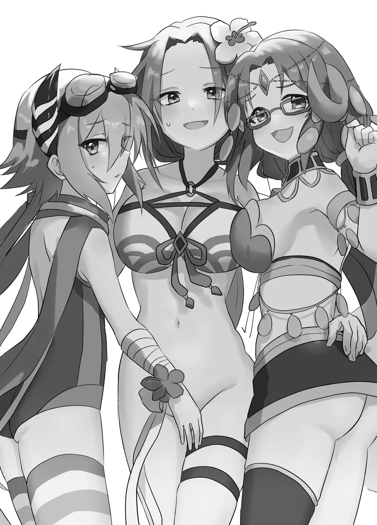 Natsu wa Yappari Atsui kara Okashiku Nacchatte mo Shikatanai desu ne page 3 full