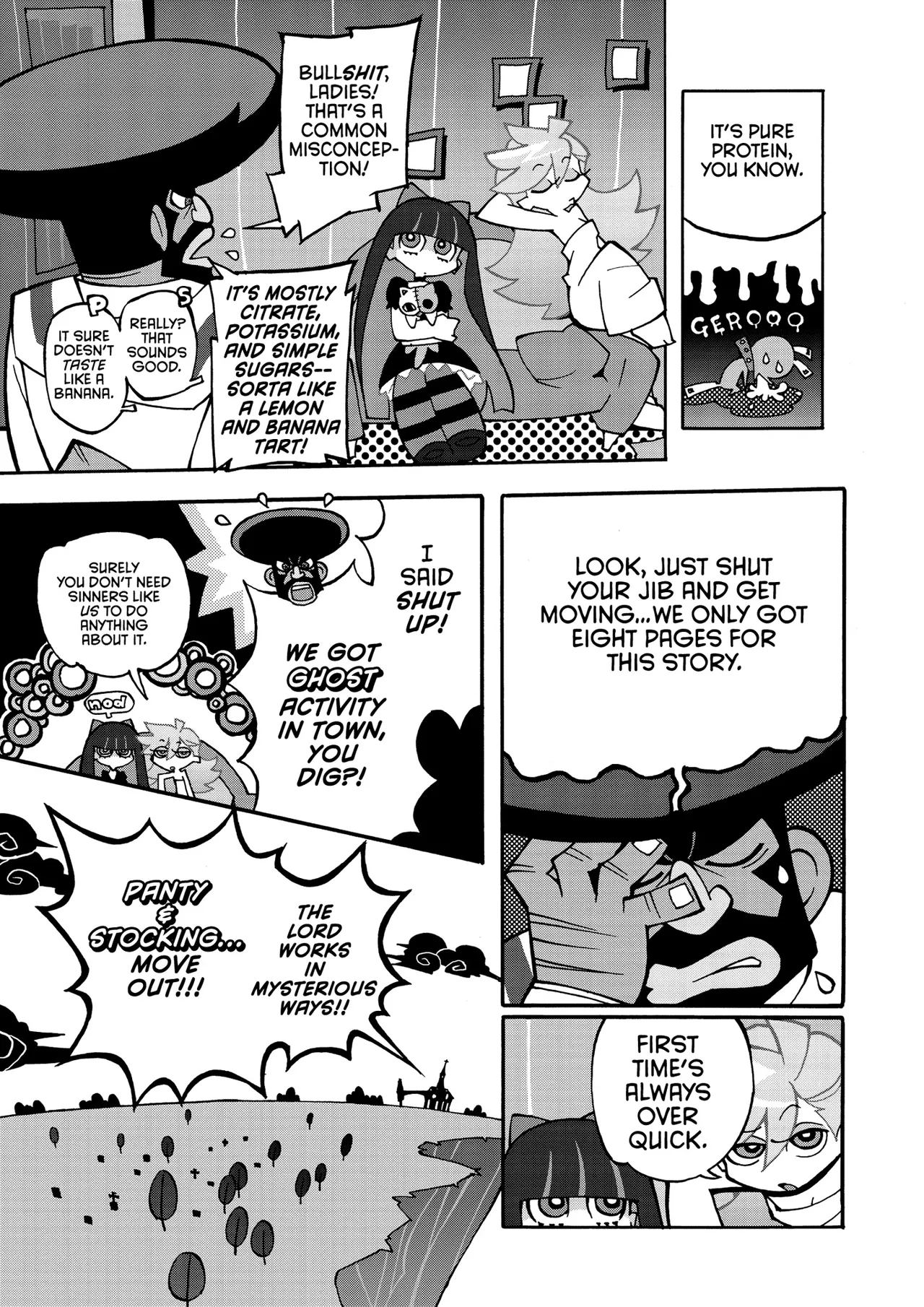 Panty & Stocking with Garterbelt  Official page 9 full