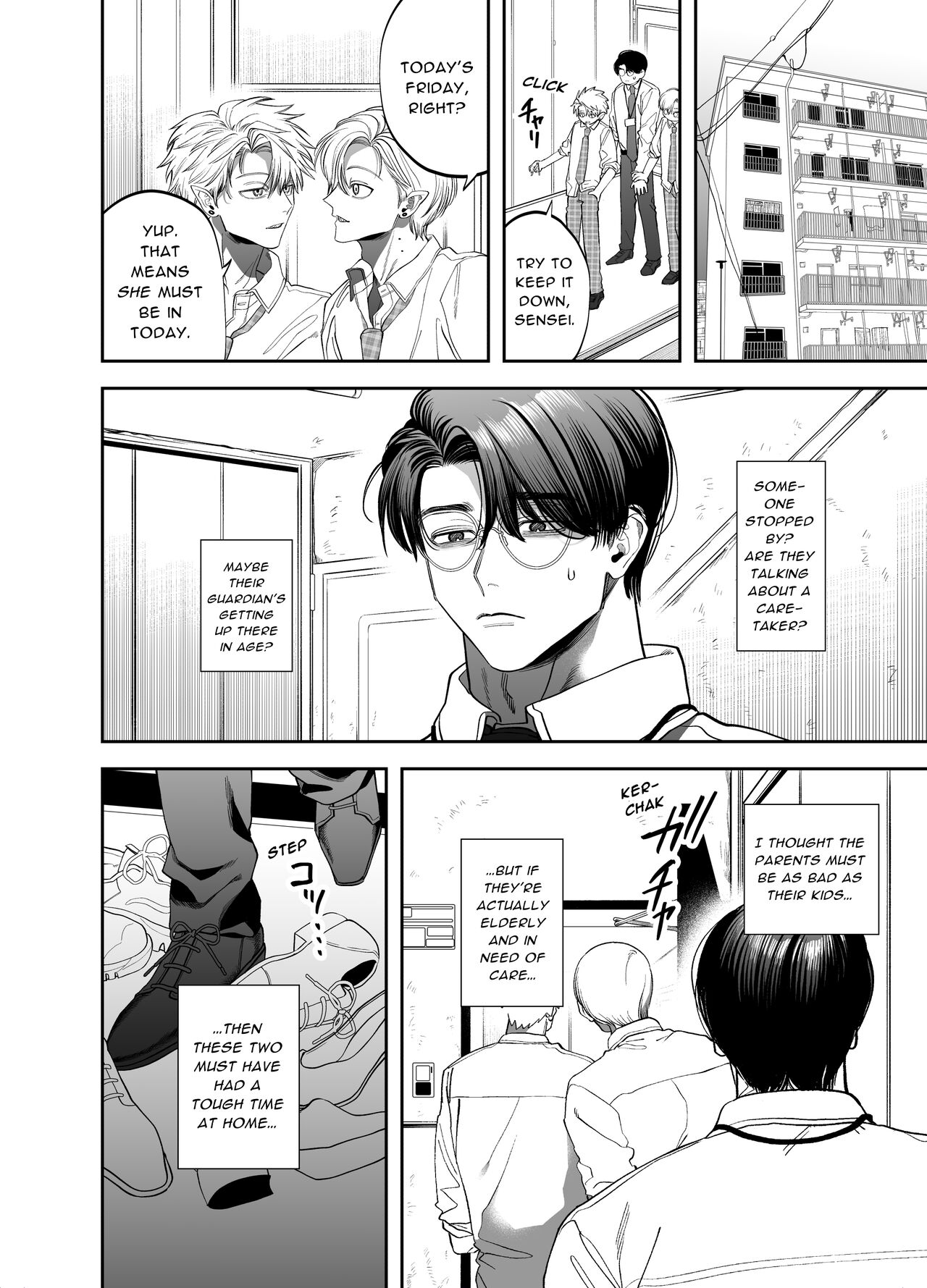 Teach us, Mazo-Sensei! ~Ravished and Corrupted by the Delinquent Sadist Brothers I Teach~ page 7 full