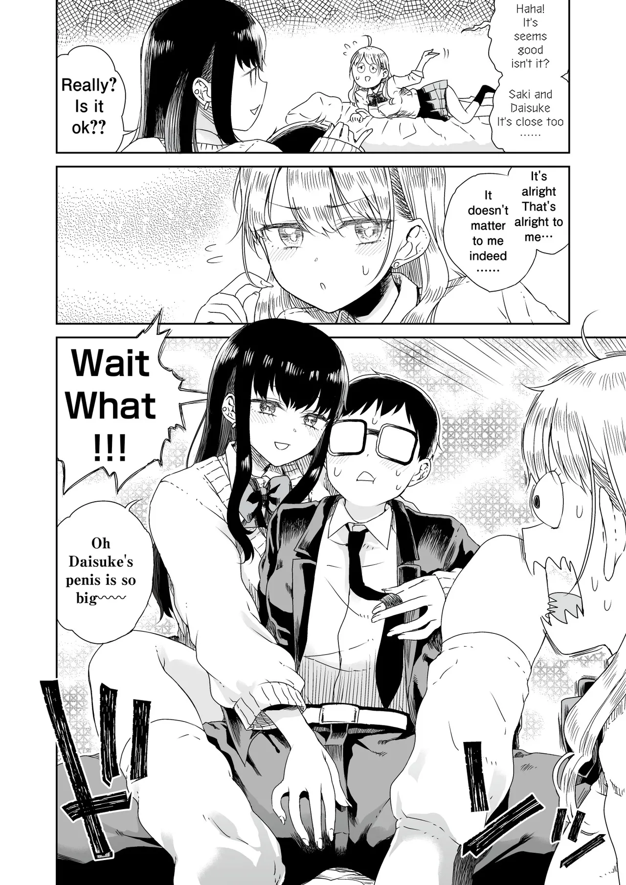 Ota Gyaru ~Otaku ni Yasashii Shiro & Guro Gyaru to LoveLove Noumitsu Fudeoroshi W Ecchi~ | Otagal~Losing Virgin sweet sex with black and white style girl who being nice to Otaku~ page 7 full