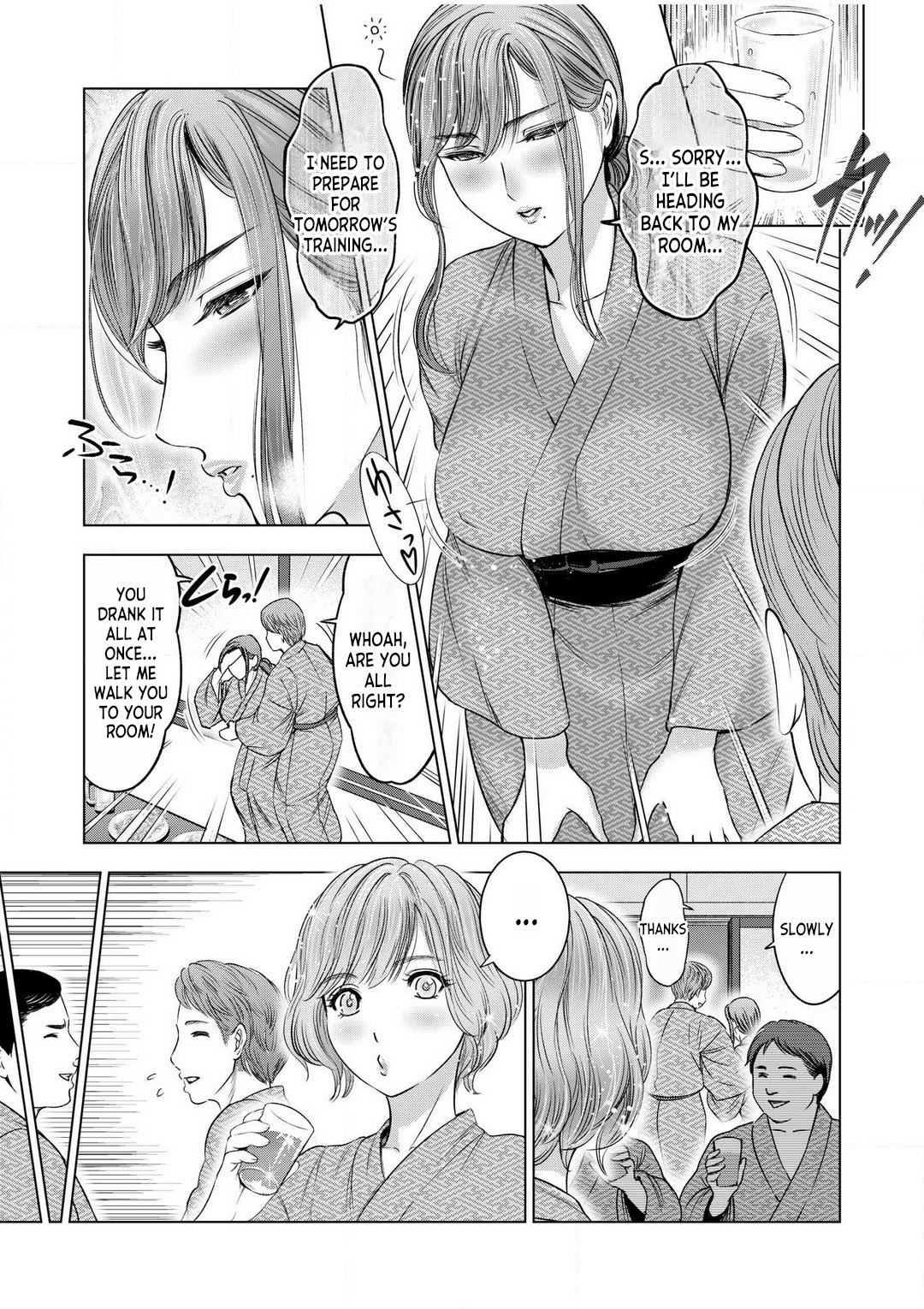 Gouin ni Sareru no ga Sukinan desu yo ne... ~Otto Yori Sugoi Furin Piston de Icchau Onna Joushi!~ ch.1 page 8 full