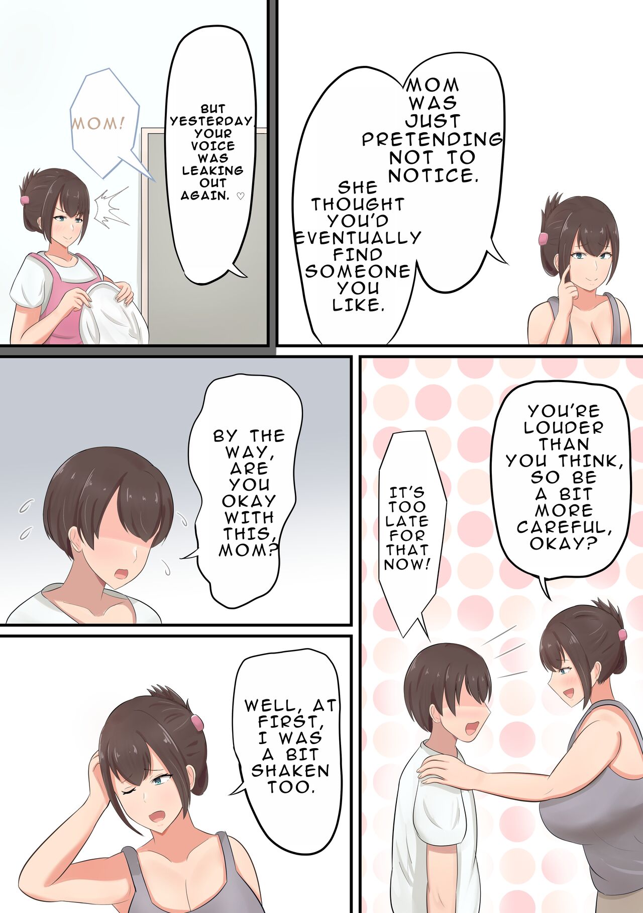 Oiwai ni Okaa-san ga Fudeoroshi Shite Kureta Hanashi page 6 full