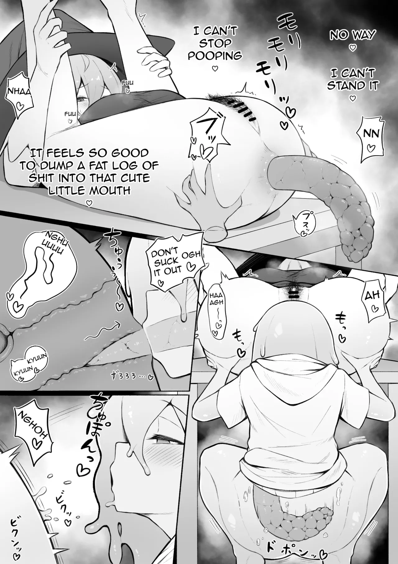 Majo no Unko o Taberu Slime Musume | Slime girl eating the witch's shit page 3 full
