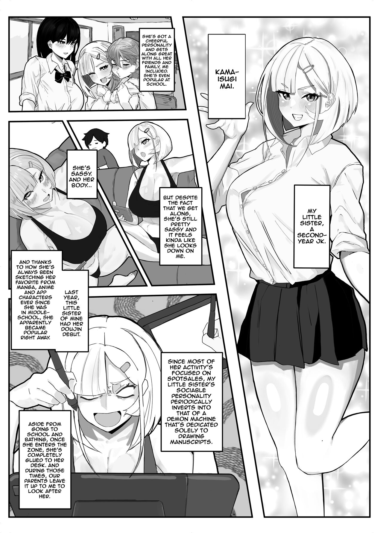 Shuurai? Okkii Imouto Taikakusa H -Ore wa Imouto no Senzoku Model- page 4 full