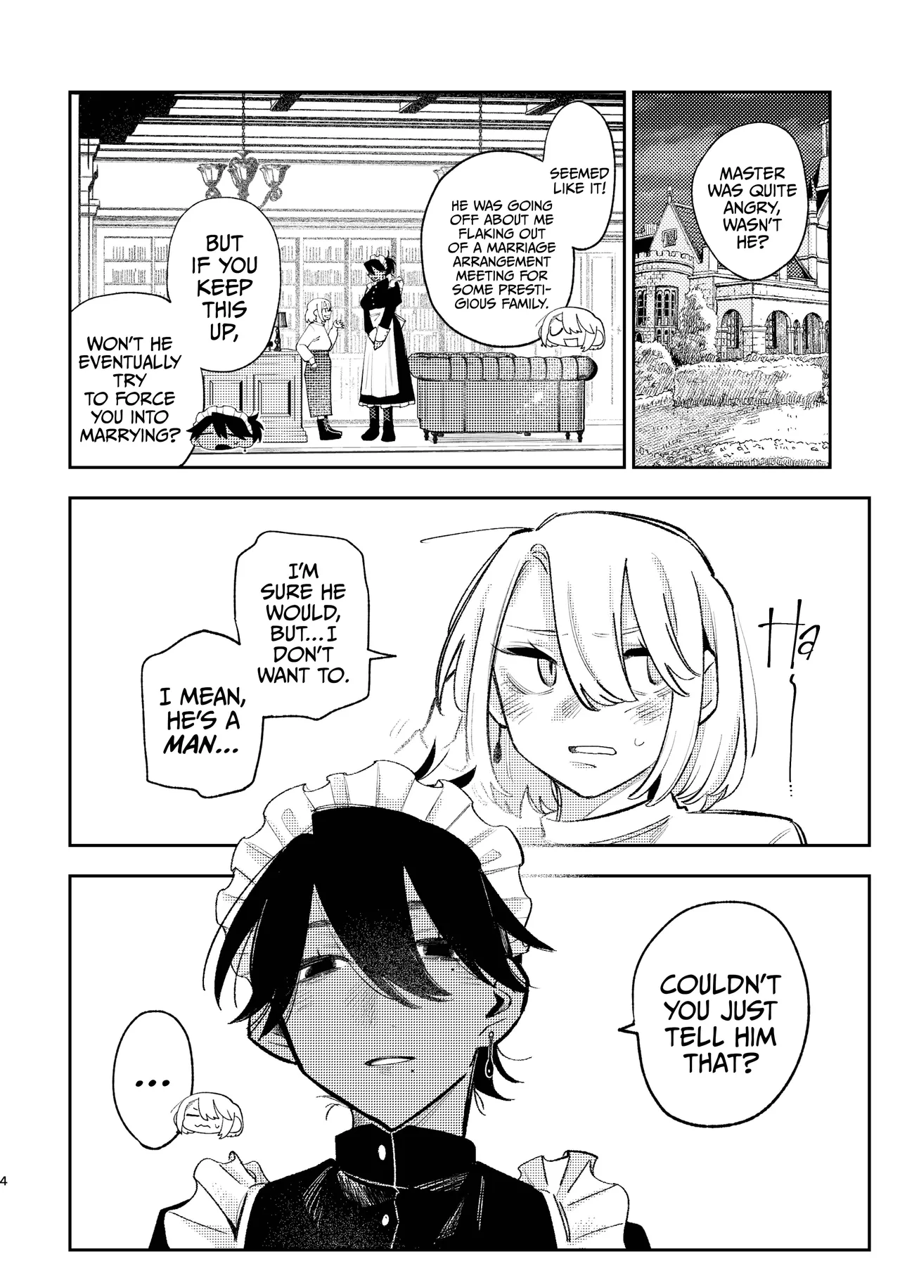 My Lady, How Unbecoming Of You! page 3 full