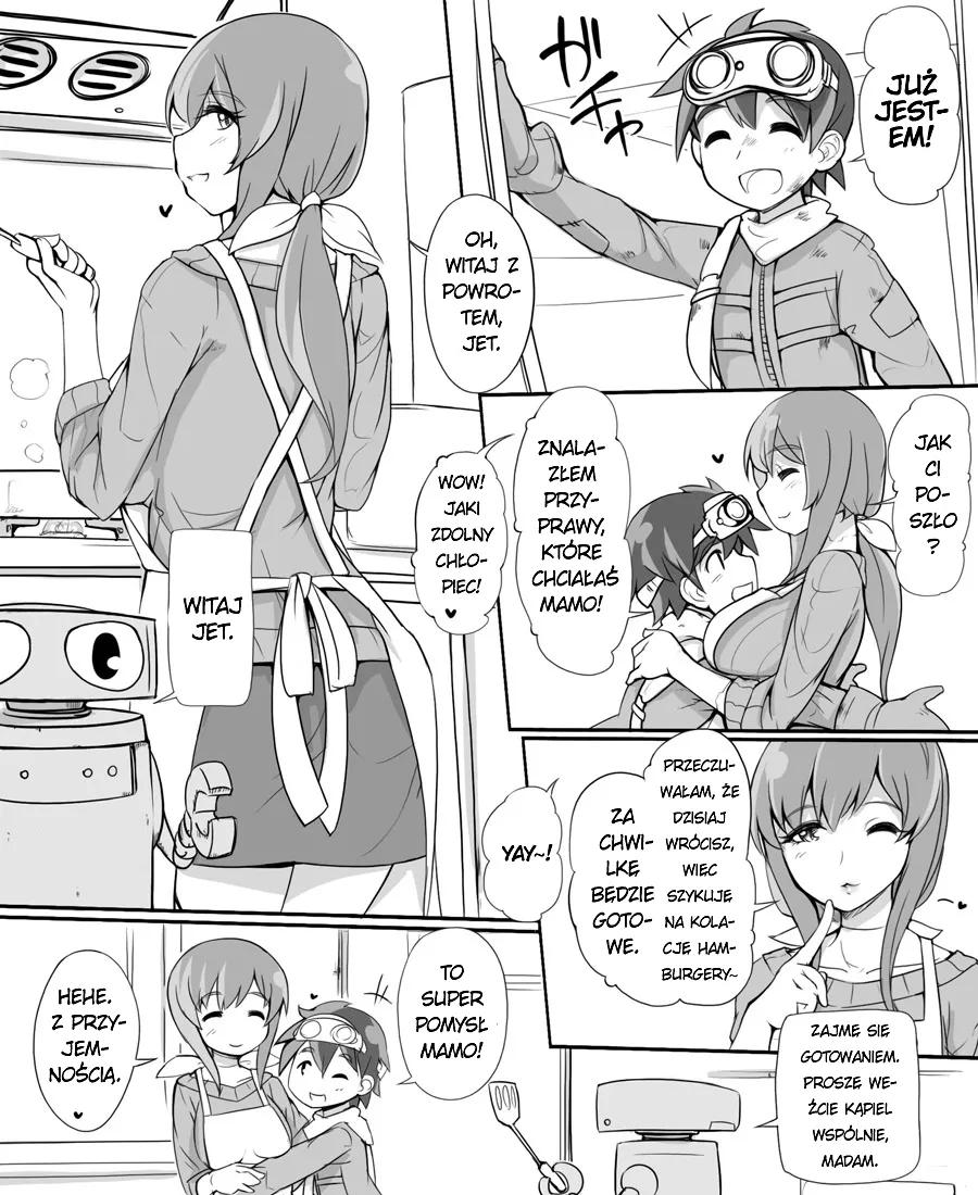 Shelter de Kurashiteru Shota no Hahaoya-yaku ga Koukinou Sexaroid page 1 full