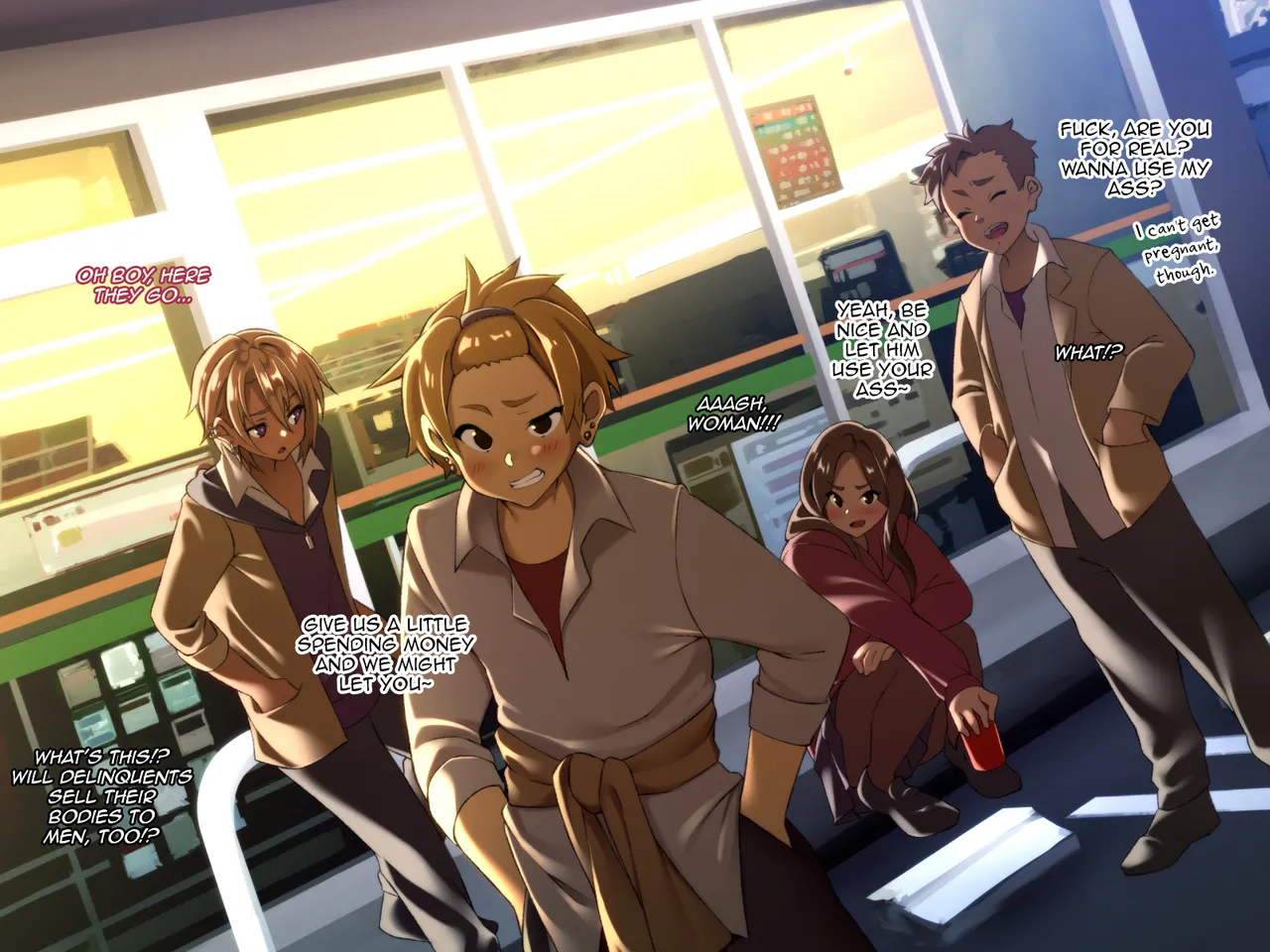 Kane de Katta Furyou Danshi o Haramaseru page 8 full