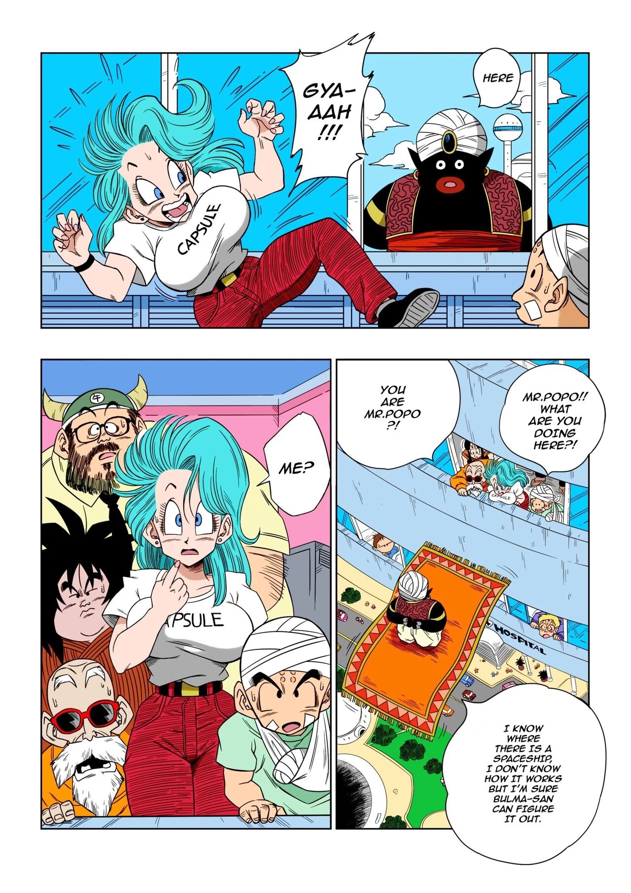 Dagon Ball - Bulma & Mr. Popo page 2 full
