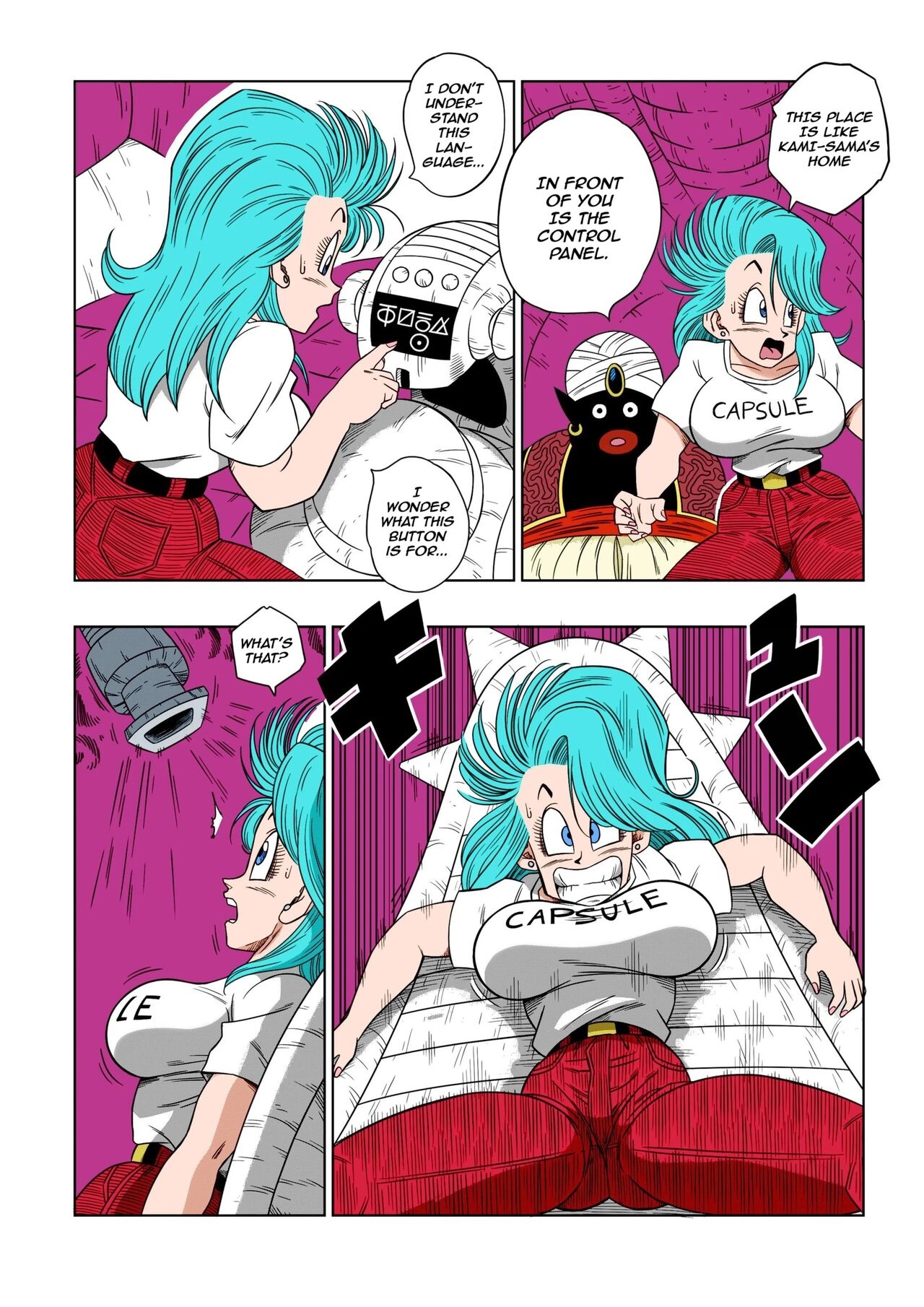 Dagon Ball - Bulma & Mr. Popo page 5 full