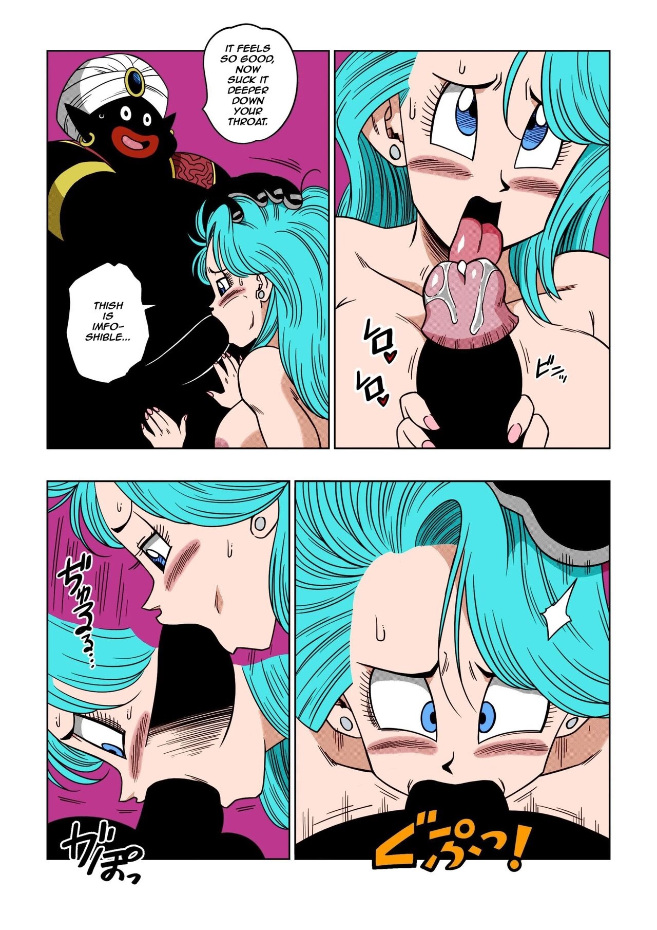 Dagon Ball - Bulma & Mr. Popo page 9 full