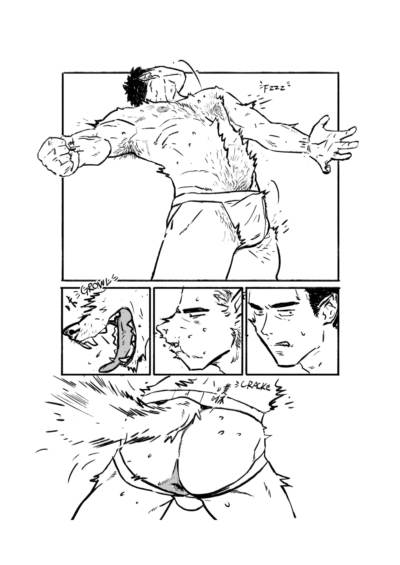 |Warning! The Wolf is Coming.|警告！狼人来袭。| page 7 full