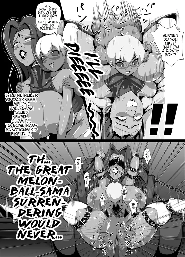 Kuppuku!! Aku no Onna Kanbu - Melonball-sama Hen | Surrender!! Evil female Executive Melonball-sama page 6 full