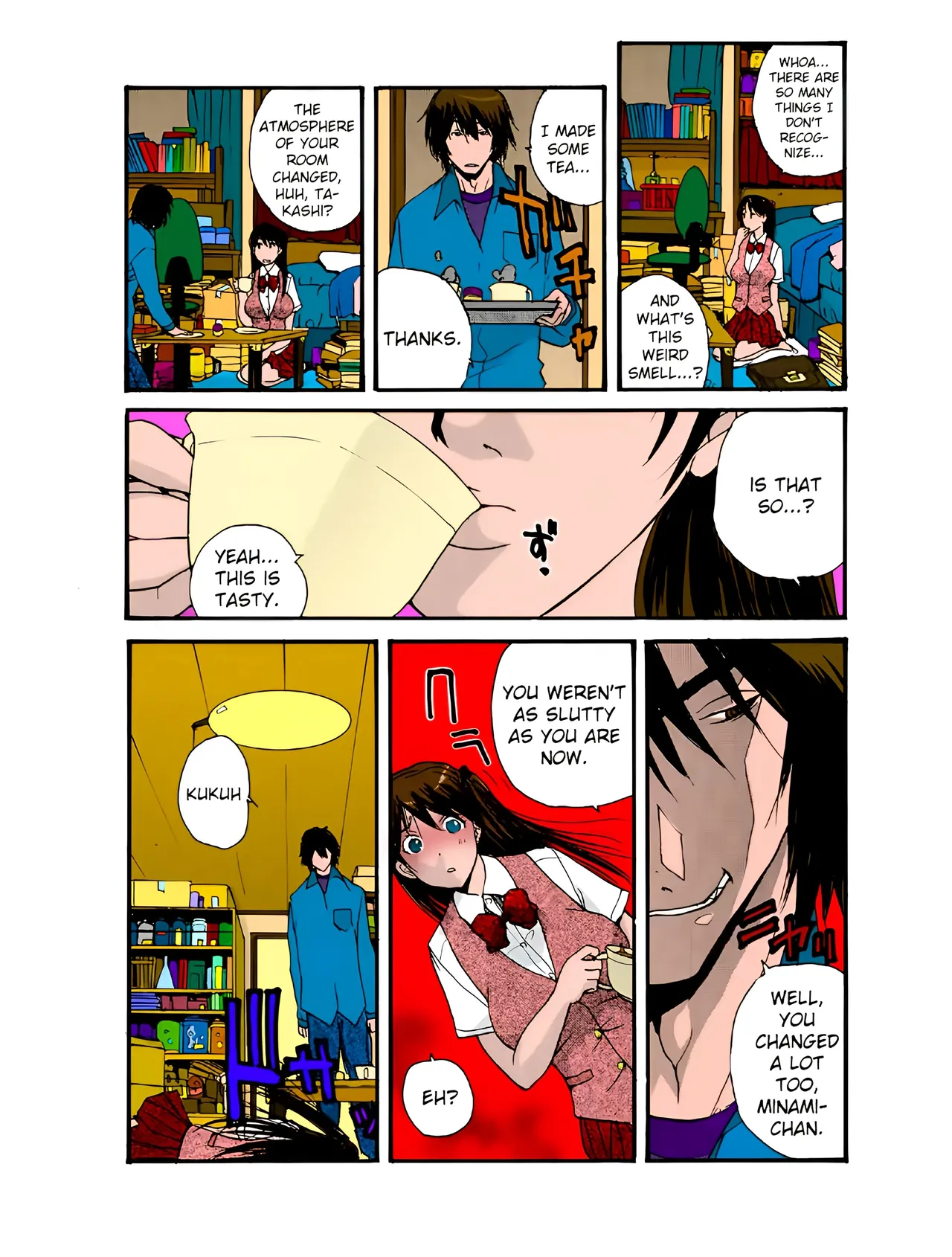 Small Kanojo ~18cm no Aitsu no Semasugiru Ana ~ -Eng-  FULL COLOR page 10 full