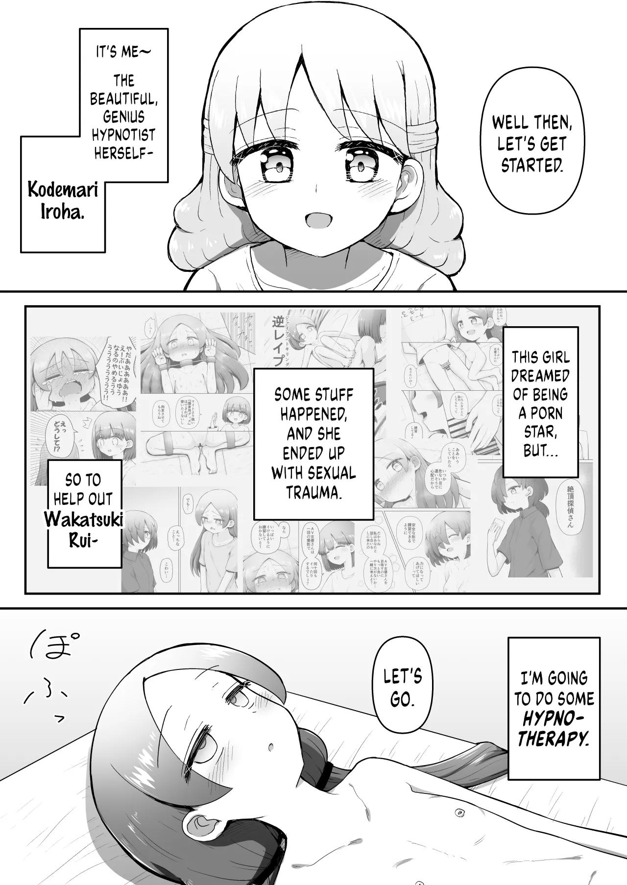 Zecchou Hypnotherapy/Saimin Onanii-hen ~Rui-chan wa AV Joyuu ni naritai!: Kou-hen ~ | Rui wants to be a Porn Star!  〜Finale:  Part 1〜   Orgasm Hypnotherapy/Hypno-masturbation Edition page 7 full