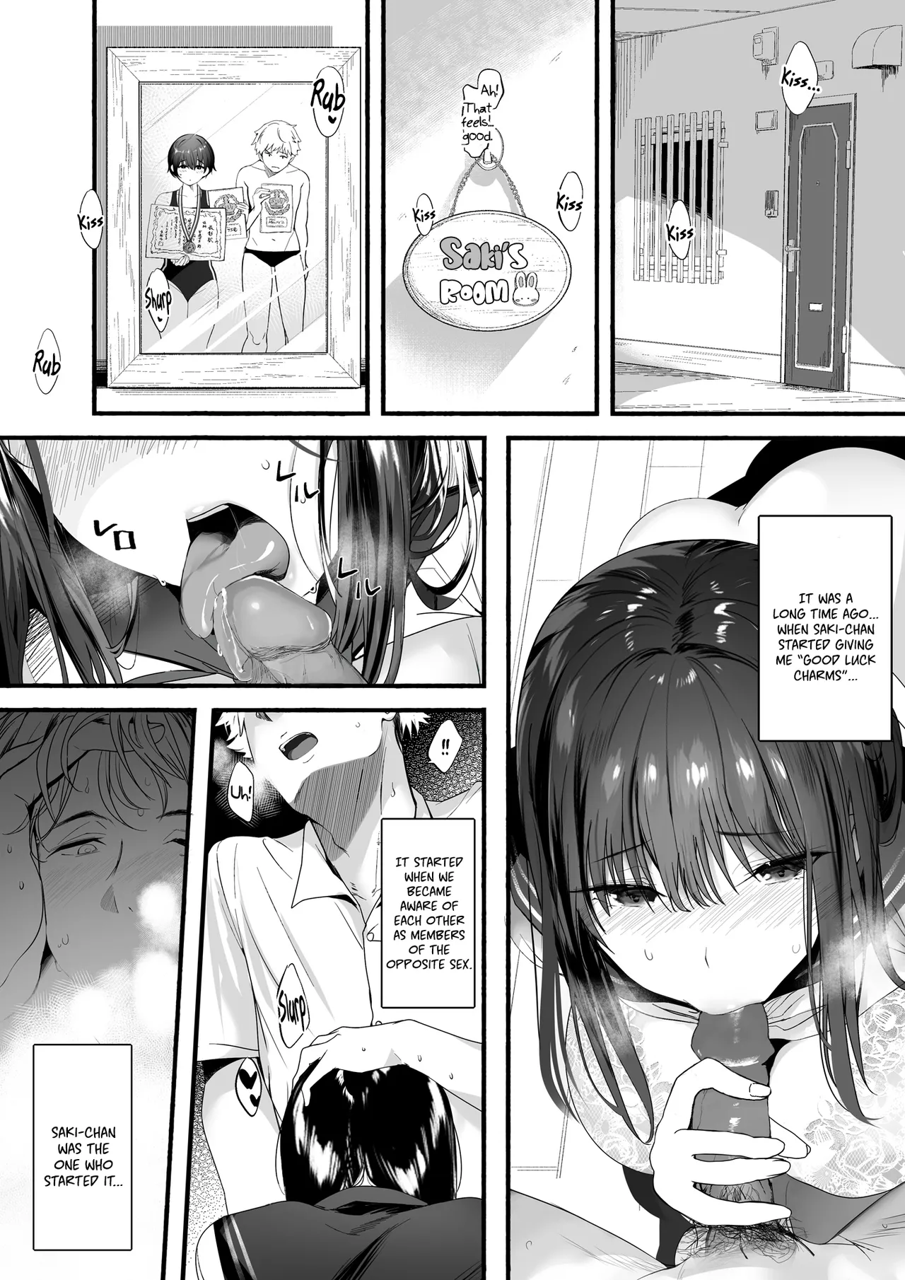 Suieibu no Seisokei Osananajimi ga DQN ni Moteasobareru Ichibushijuu | The Whole Story of My Neat Childhood Friend in the Swimming Club Being Toyed With by a Dumbass page 10 full
