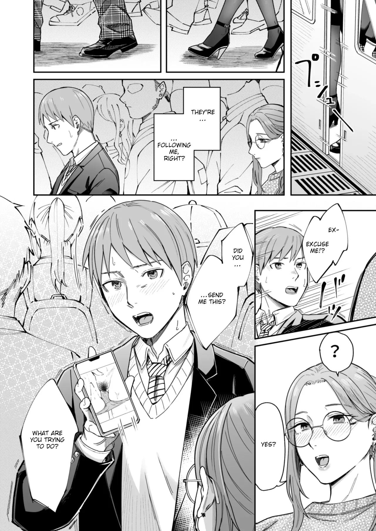 Shiranai Josei kara Gazou Kyouyuu de Eroi Jidori ga Okuraretekita Hanashi | A Story About How I Got Sent Lewd Selfies From A Woman I Didn't Know page 9 full