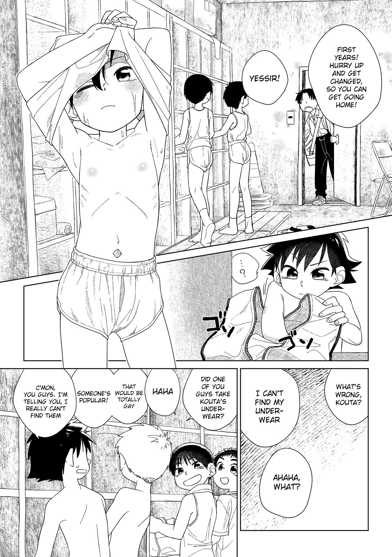 Red Ballet VS Brief Kaijin | Red Bullet vs The Briefs Monster page 4 full