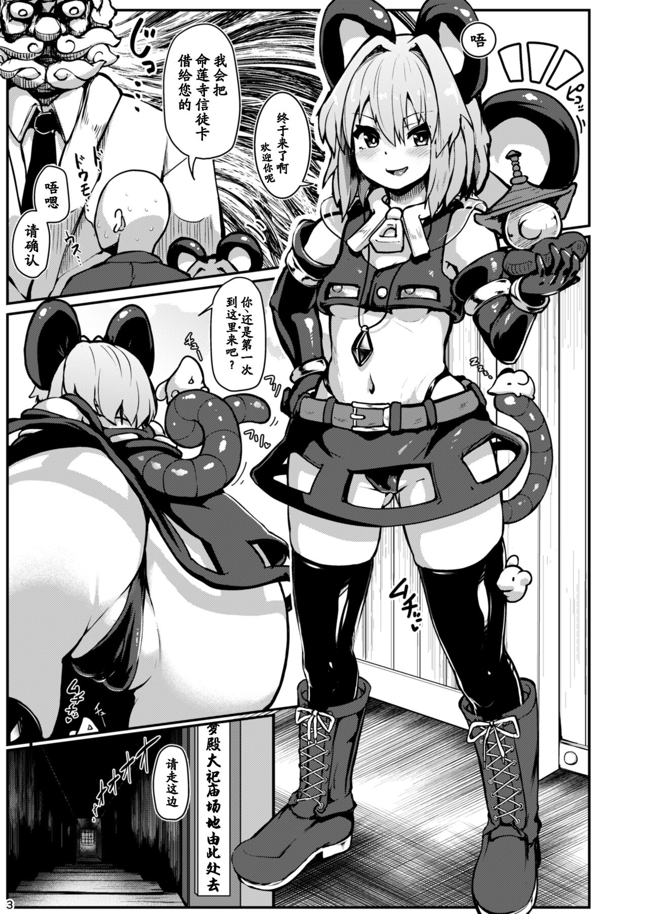 Hontou wa Ecchi na Gensoukyou | 真的很H的幻想乡 page 3 full