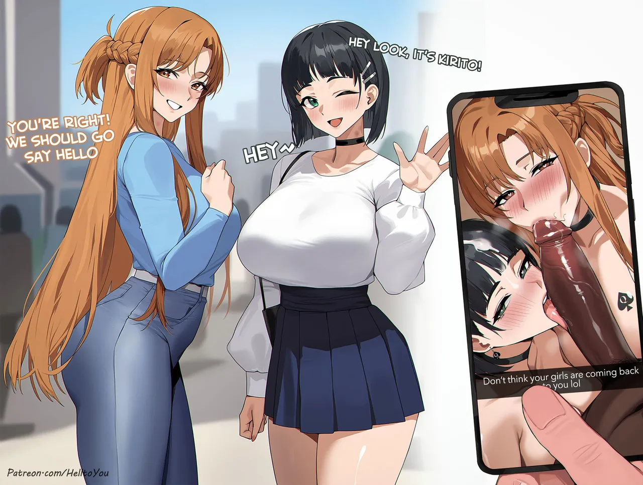 Sword art online Netorare Gallery page 1 full