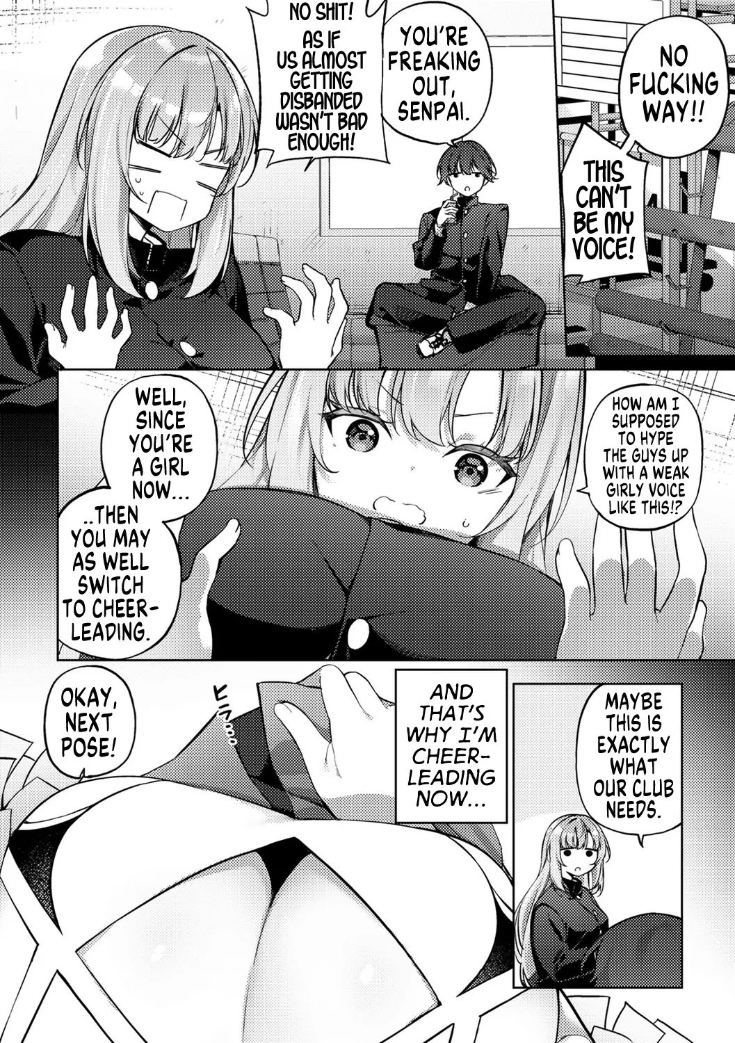 Furefure Ganbare TSCheerleader | Go-go-go, Do Your Best! TS Cheerleader page 2 full