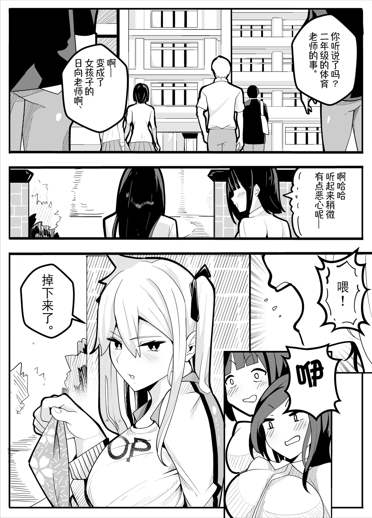 TS漫画！〜体操服篇〜 page 2 full