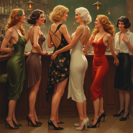 four lesbian friends page 6 full