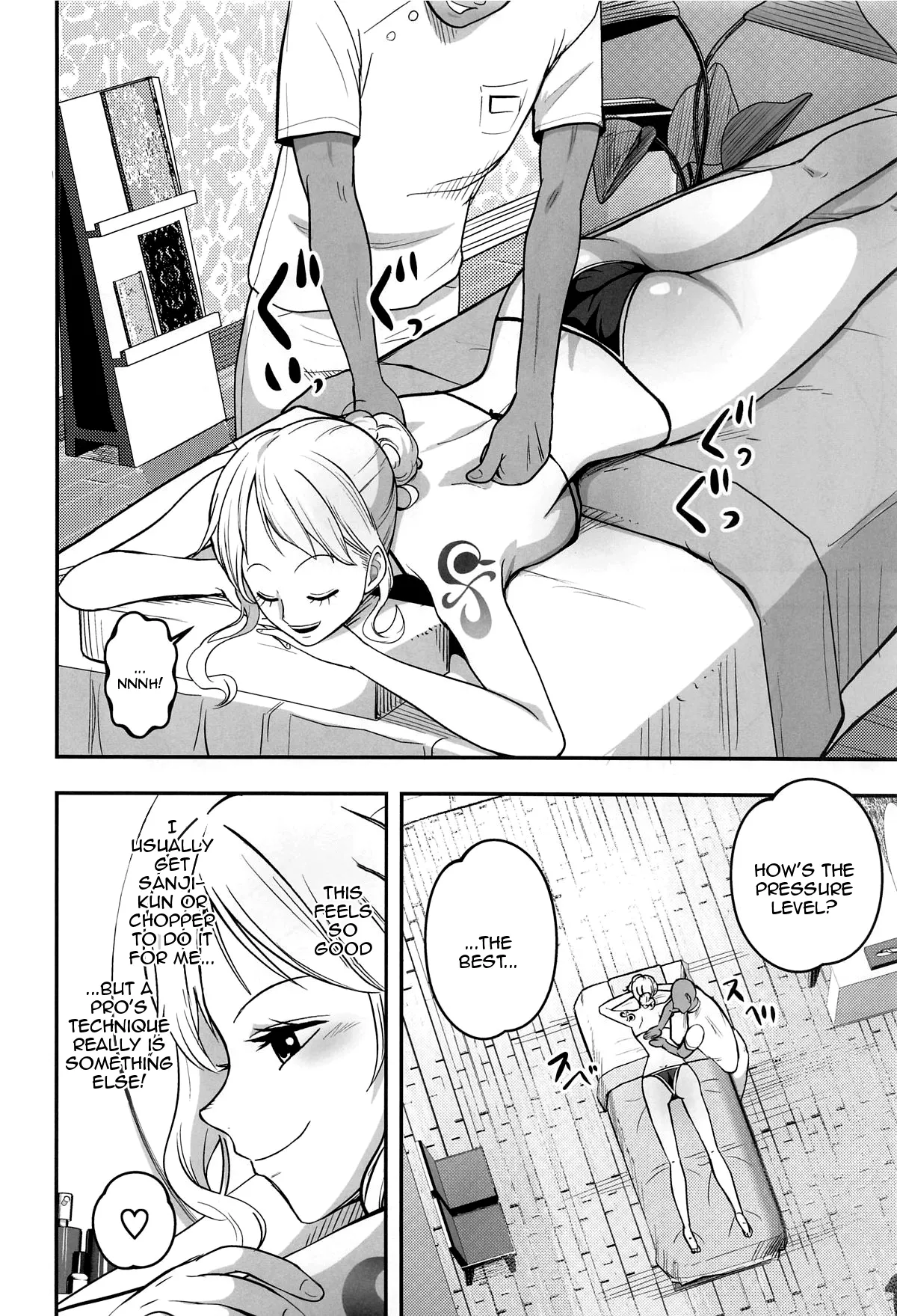 Nami-san Ofuro no Ato ni Oil Massage wa Ikaga? / Nami-san, How Would You Like An Oil Massage After Your Bath? page 5 full