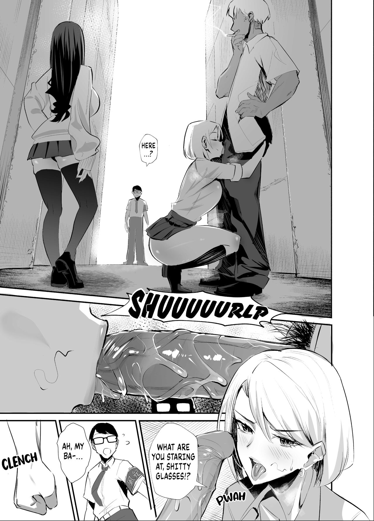 Kuppuku ~Fuuki Iinchou wa Odosarete Netorarete...~ | Submission ~the President of the Public Morals Committee is Blackmailed and Forced to Cheat...~ page 9 full