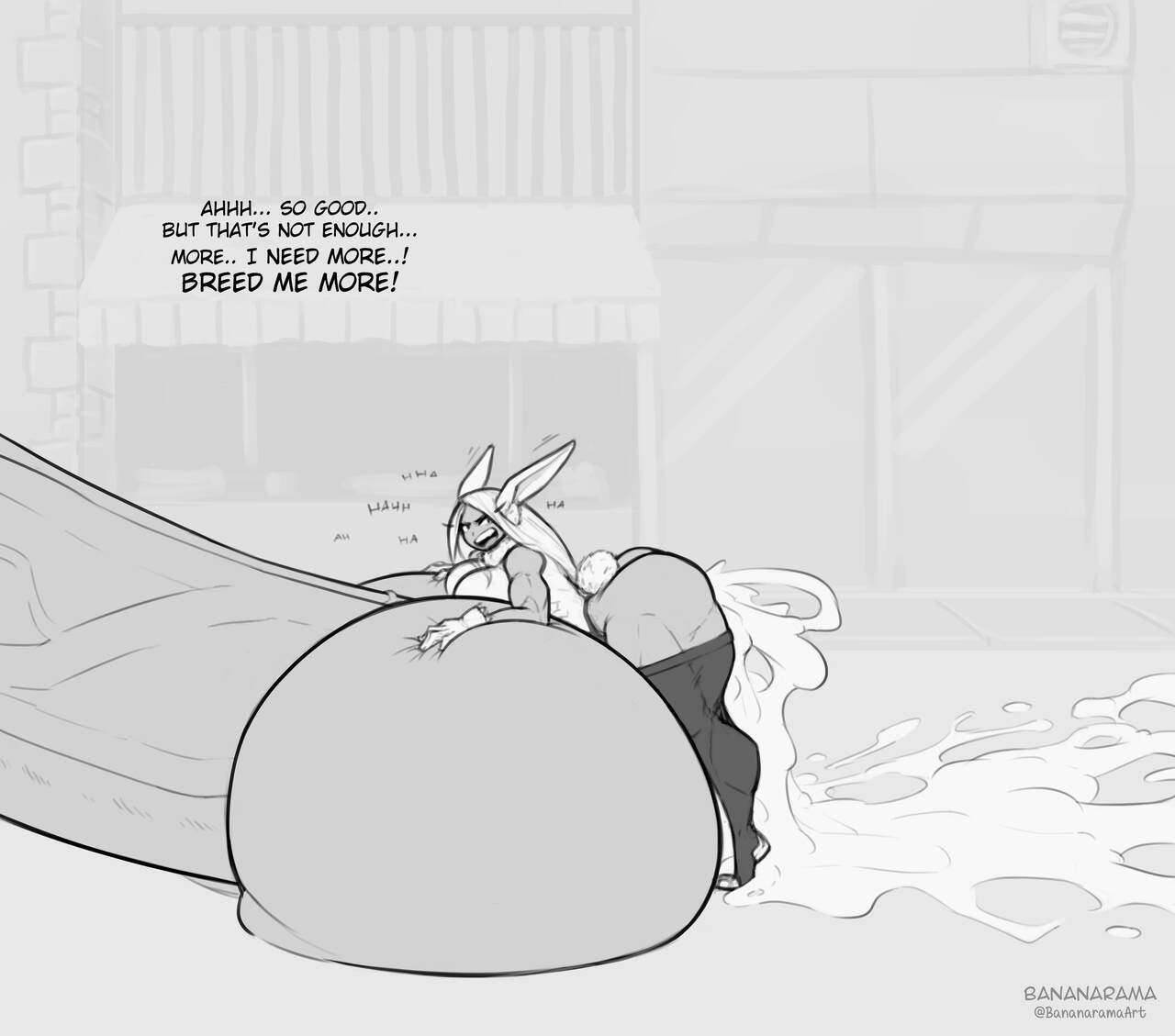 My Futa Academia: Miruko in Heat page 10 full