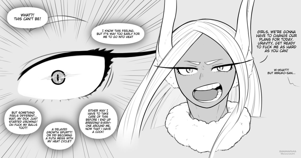 My Futa Academia: Miruko in Heat page 4 full