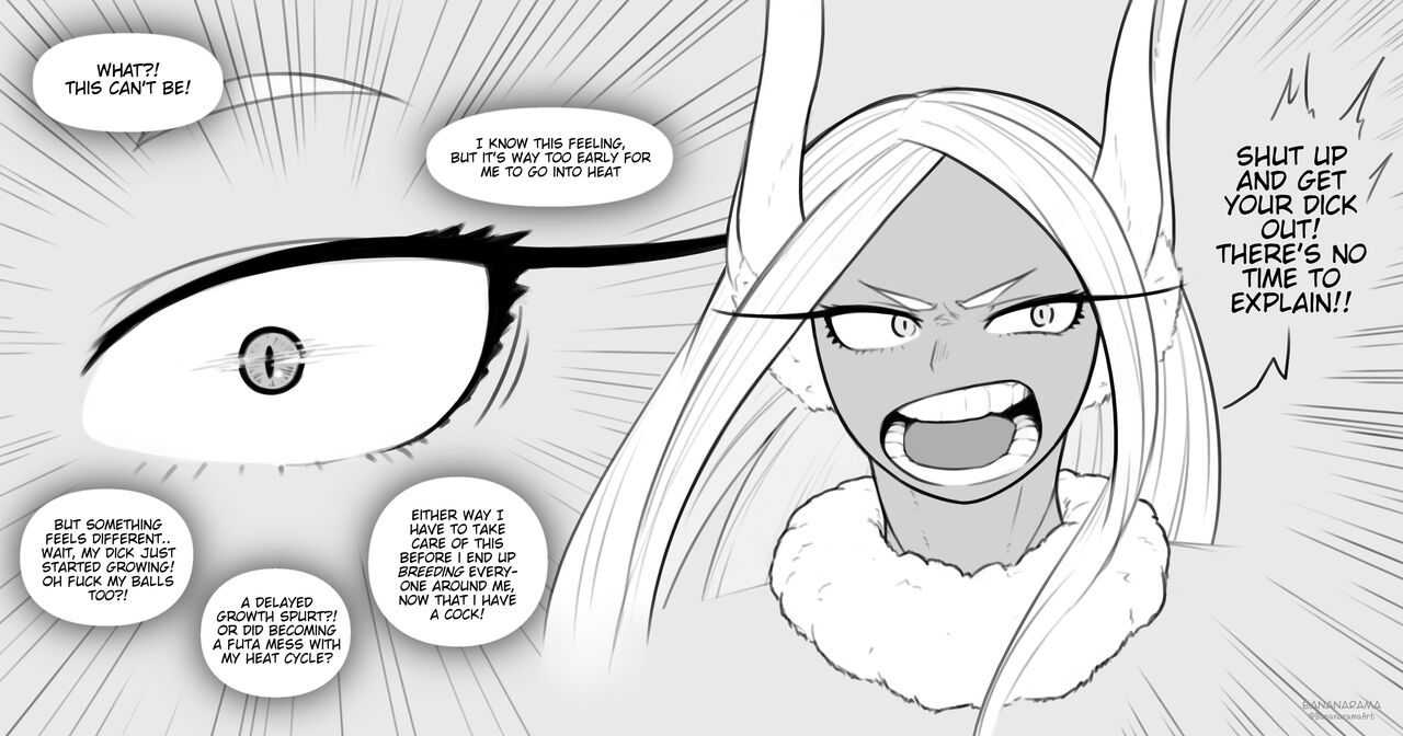 My Futa Academia: Miruko in Heat page 5 full